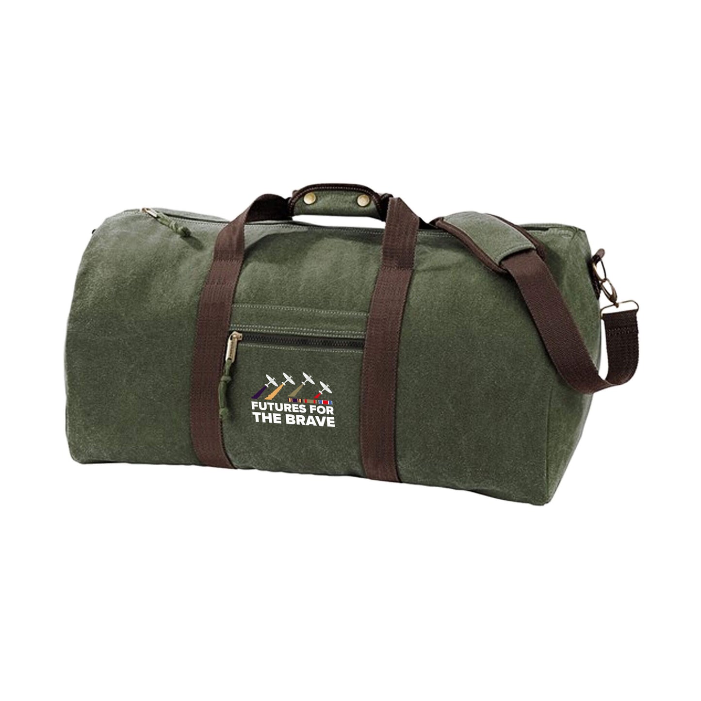 Spitfire Vintage Canvas Holdall - Vintage Military Green - Erskine Store