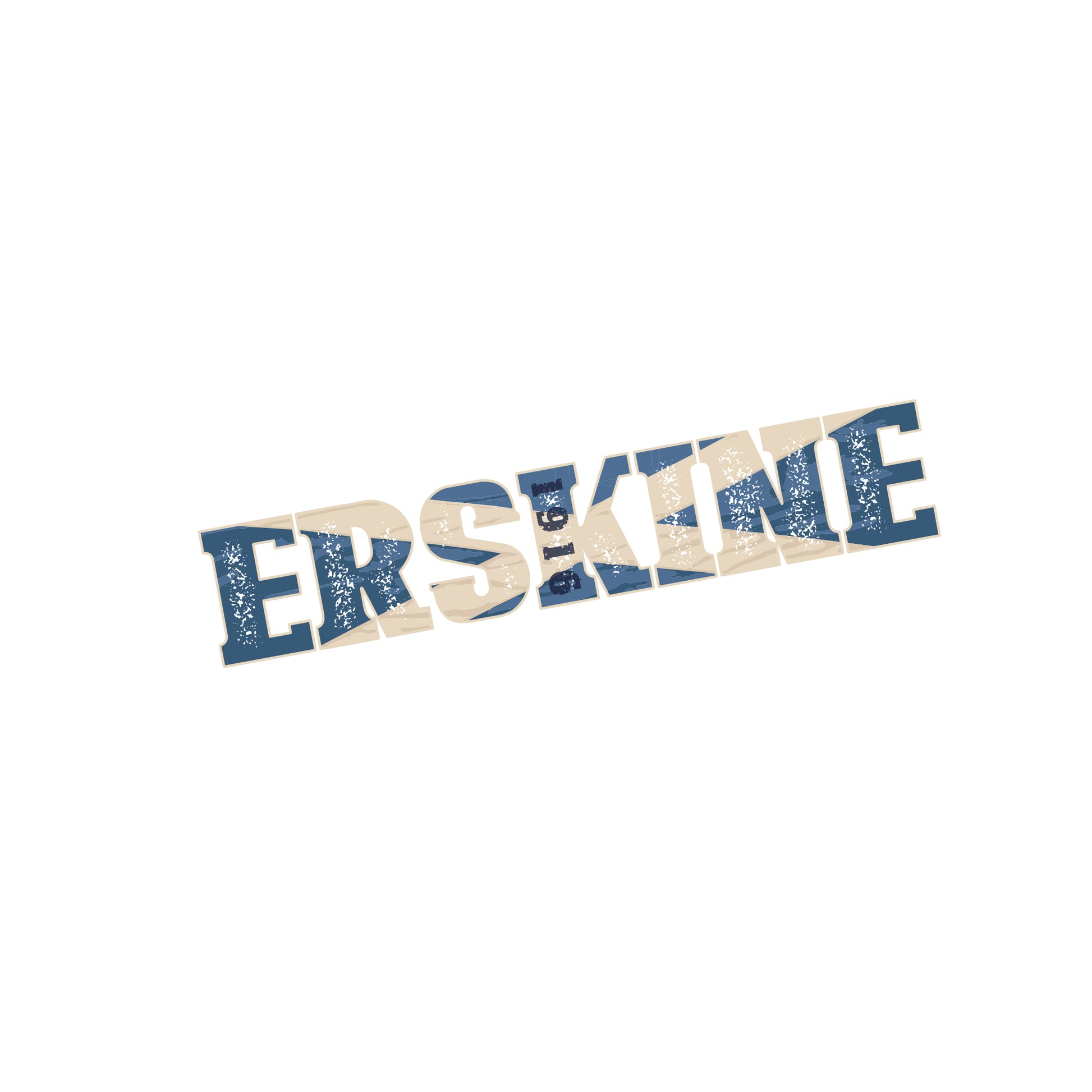 Saltire Erskine Flag Car Sticker - Erskine Store