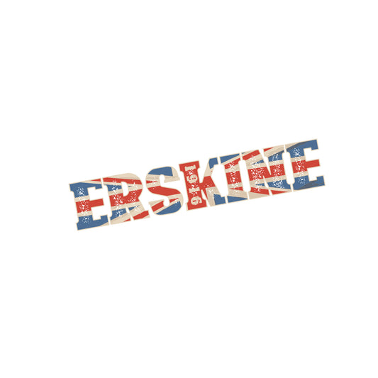 Union Jack Erskine Flag Car Sticker - Erskine Store