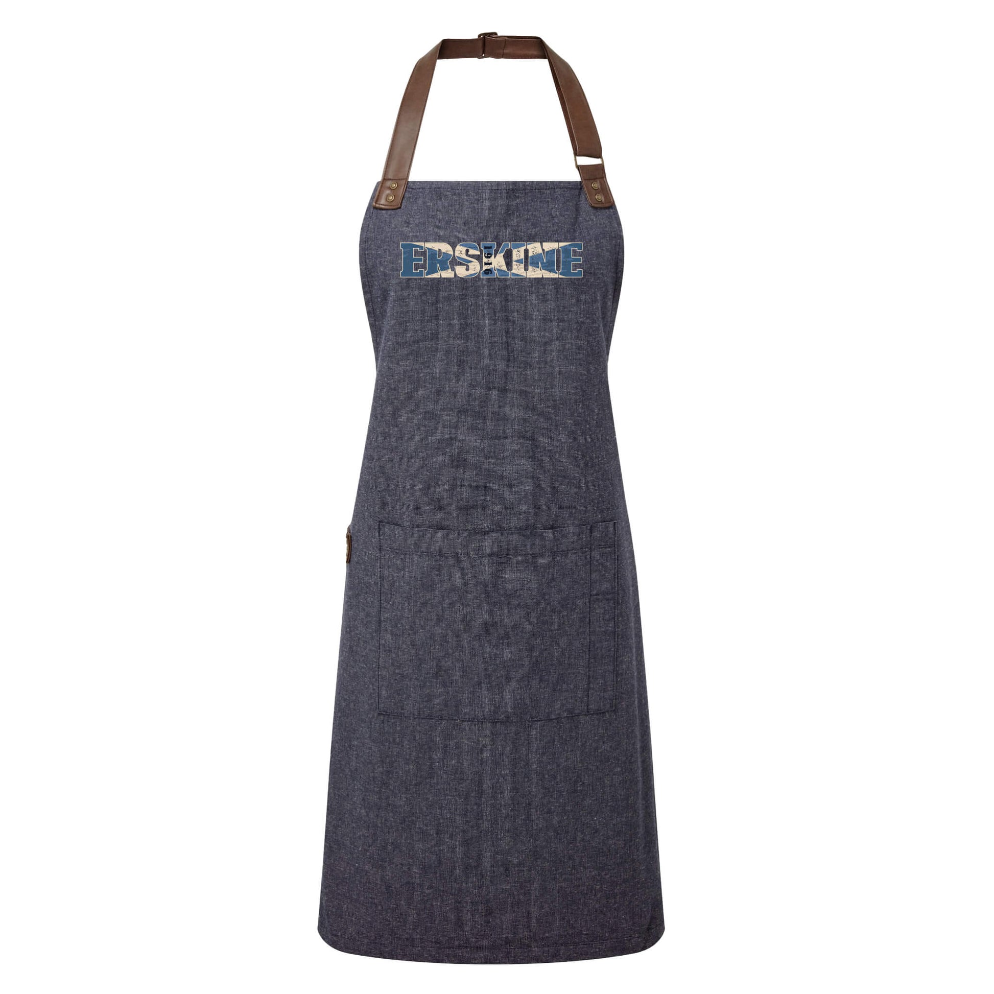 Saltire Erskine Flag Apron - Navy - Erskine Store