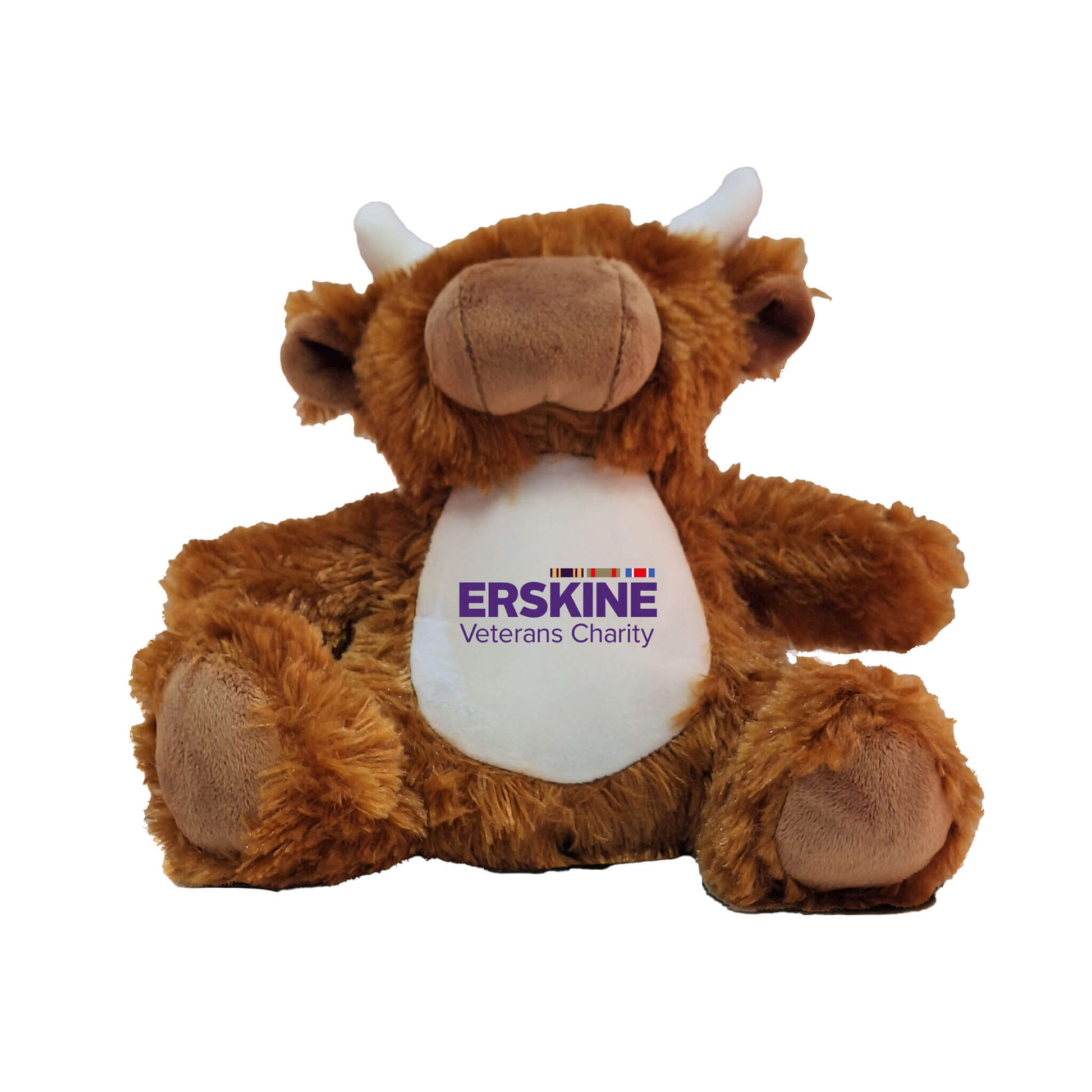 Erskine Highland Coo Plush - Brown - Erskine Store