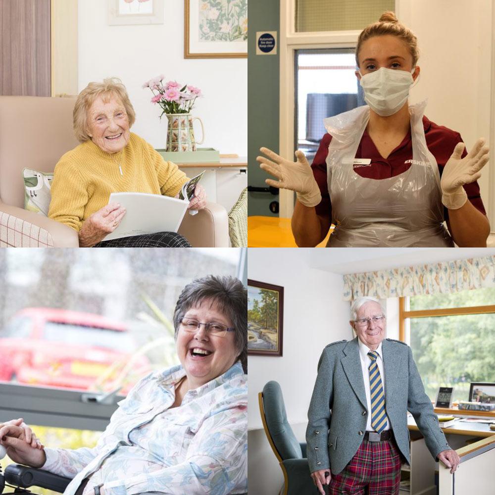 your donation helps support erskine residents and staff